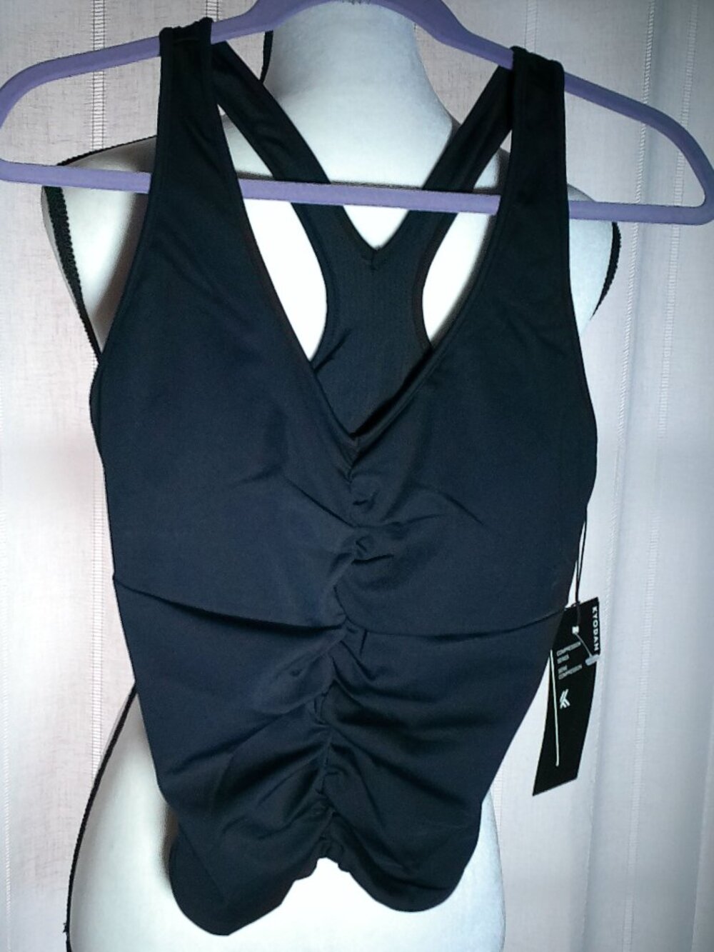 KYODAN Compression Series Ladies Padded Bra Top Black XS